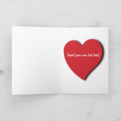 Liefde Wenskaart - Heb ik je onlangs verteld... Kaart (Binnen)