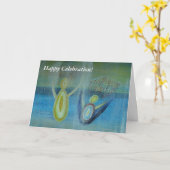 Liefde Wenskaart, Standaard witte enveloppen Kaart (Gele Bloem)