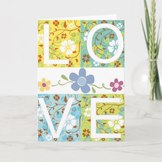 Liefde Wenskaarten Kaart (Voorkant)