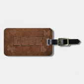 Liefde Westerne Stijl Bagagelabel (Voorkant horizontaal)