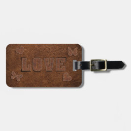 Liefde Westerne Stijl Bagagelabel