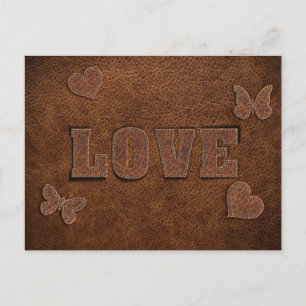 Liefde Westerne Stijl Briefkaart