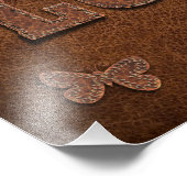 Liefde Westerne Stijl Foto Afdruk (Hoek)