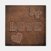 Liefde Westerne Stijl Magneet (Voorkant)