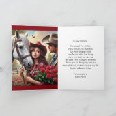 Liefde Westerse Valentijnskaart Feestdagen Kaart (Binnen)