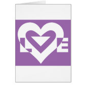 Liefde White op Paars (Voorkant)