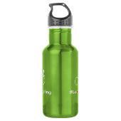 Liefde wielrenslogan wielrenster waterfles  (Achterkant)