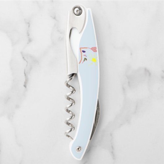 Liefde wijnkurkschroef kurkentrekker (Voorkant)