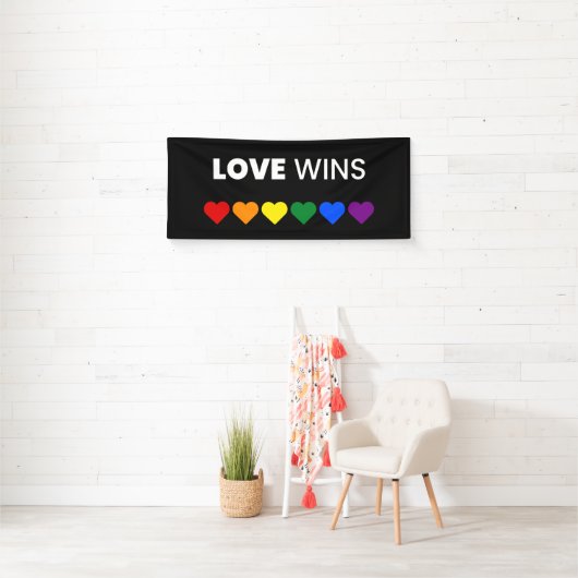 Liefde wins - LGBT Pride Banner - LGBT Party (Insitu)