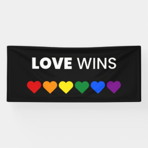 Liefde wins - LGBT Pride Banner - LGBT Party