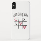 Liefde wint altijd Case-Mate iPhone case (Achterkant)