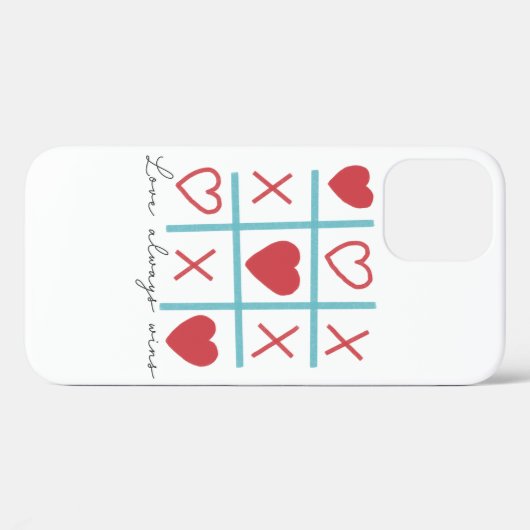 Liefde wint altijd Case-Mate iPhone case (Achterkant (horizontaal))