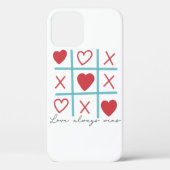 Liefde wint altijd Case-Mate iPhone case (Achterkant)