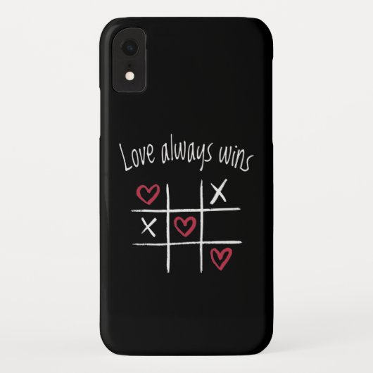 Liefde wint altijd Case-Mate iPhone case (Achterkant)