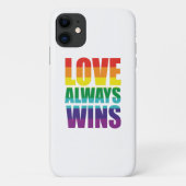 Liefde wint altijd Case-Mate iPhone case (Achterkant)