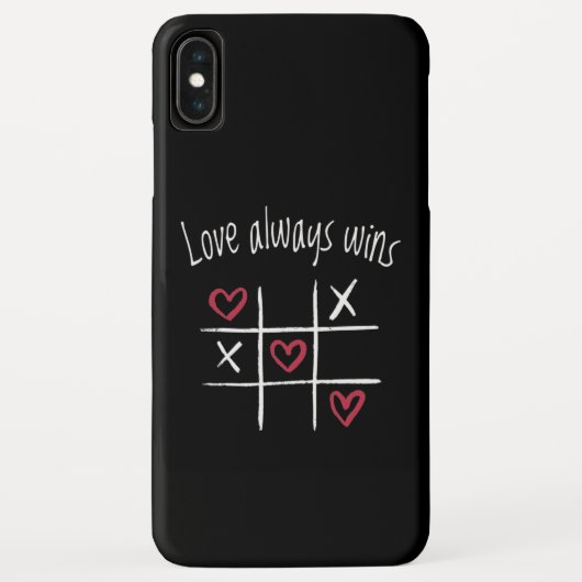 Liefde wint altijd Case-Mate iPhone case (Achterkant)