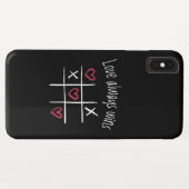 Liefde wint altijd Case-Mate iPhone case (Achterkant (horizontaal))
