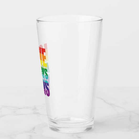 Liefde wint altijd glas (Links)