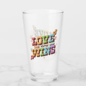 Liefde wint altijd glas (Achterkant)