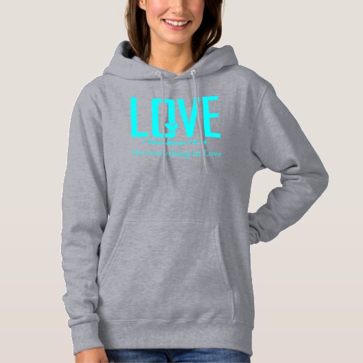 Liefde Wint Altijd Hoodie (Voorkant)