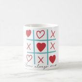 Liefde wint altijd koffiemok (Center)