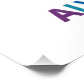 Liefde wint altijd LGBT Perfect Poster (Hoek)
