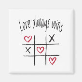 Liefde wint altijd magneet (Voorkant)