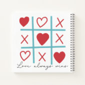 Liefde wint altijd notitieboek (Achterkant)