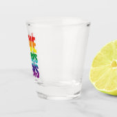 Liefde wint altijd shot glas (Rechts)