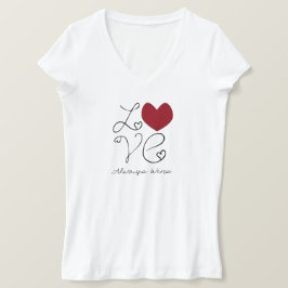 Liefde wint altijd t-shirt