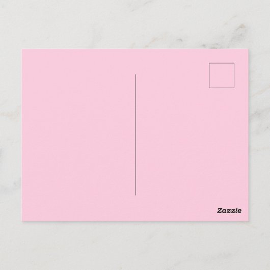 Liefde wint briefkaart (Achterkant)