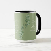Liefde wint gepersonaliseerde mok