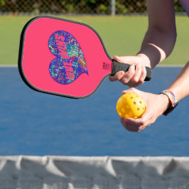 Liefde Wint Kunsthart Pickleball Paddle