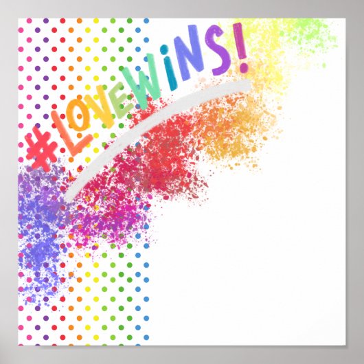 Liefde wint! poster (Voorkant)