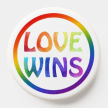 Liefde wint Rainbow Pride White Trim