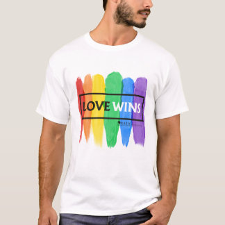 Liefde wint. t-shirt