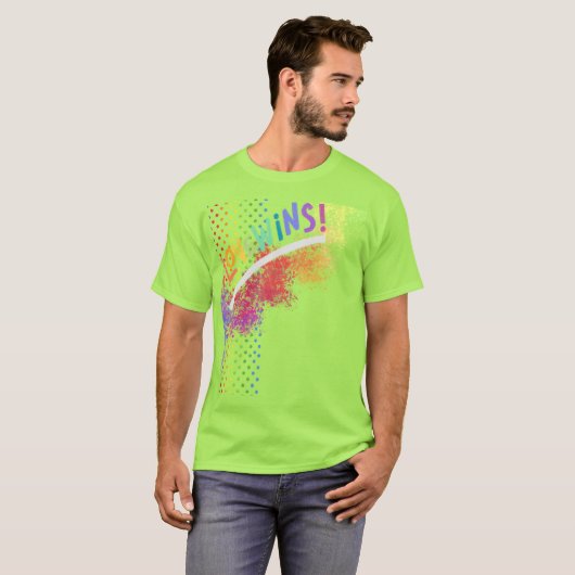 Liefde wint! t-shirt (Voorkant volledig)