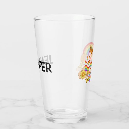 Liefde wint tekstontwerp glas (Rechts)