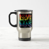 Liefde wint! Travel Mug Reisbeker (Links)