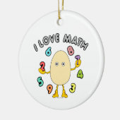 Liefde Wiskunde Keramisch Ornament (Links)