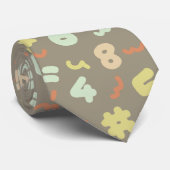 Liefde Wiskunde Stropdas (Opgerold)