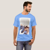 Liefde witte paarden jongen t-shirt (Voorkant volledig)