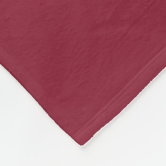 Liefde Witte Script Hart Foto Rood Fleece Deken (Hoek)