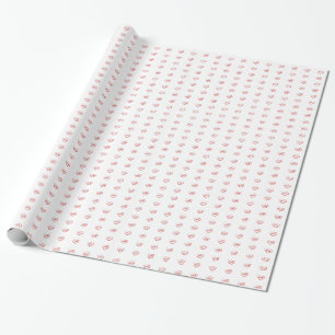 Liefde wolkenpakpapier cadeaupapier