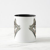 Liefde WOLVES zo veel als ik Mok voor citaat (Midden)