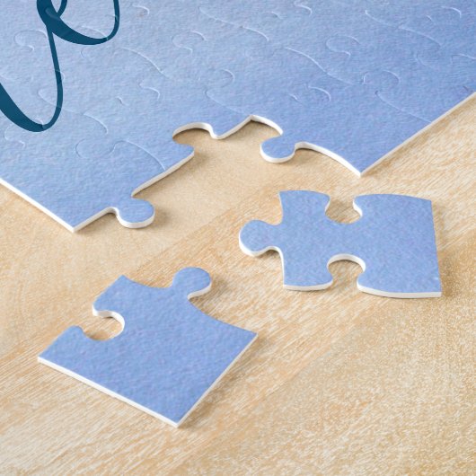 Liefde woont hier Home Puzzel Legpuzzel (Zijkant)