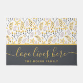 Liefde woont hier in deurmat (Voorkant)