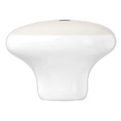 LIEFDE Woord Kalligrafie Borstel Lettering Elegant Keramische Knop (Zijkant)