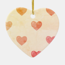 Liefde Woord Kunst Hart Ornament