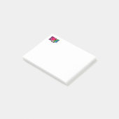 Liefde Woord Kunst Typografie Post-it® Notes (Schuin)